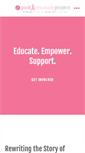 Mobile Screenshot of pinklemonadeproject.org